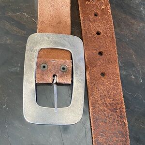 Vintage leather belt